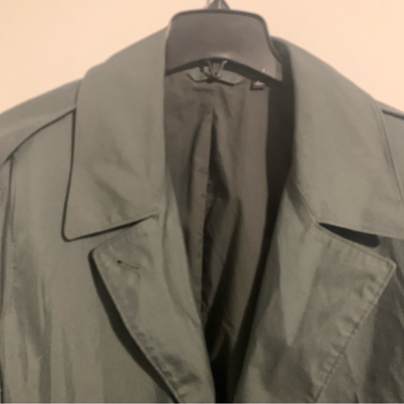 UNIQLO U Oversized Single Breasted Green Coat XL Men’s - Picture 2 of 15